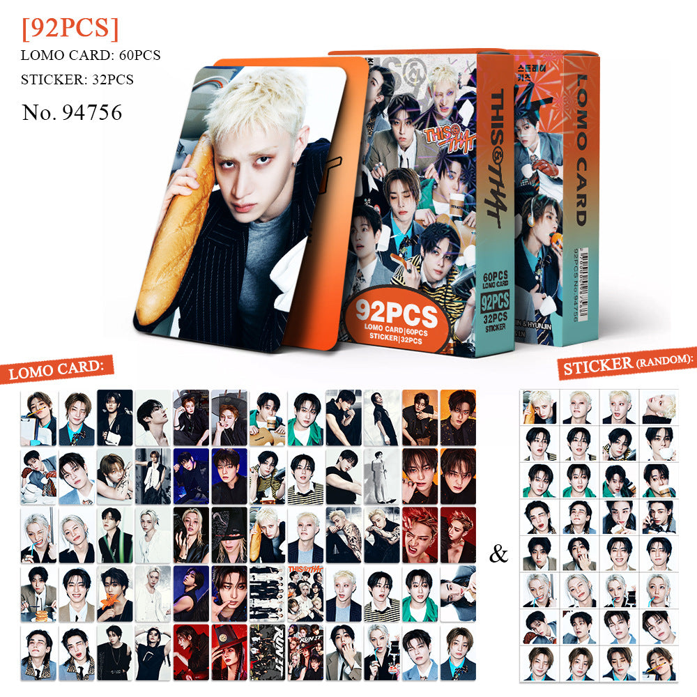 92PCS This & That Photocard Stickers Collection