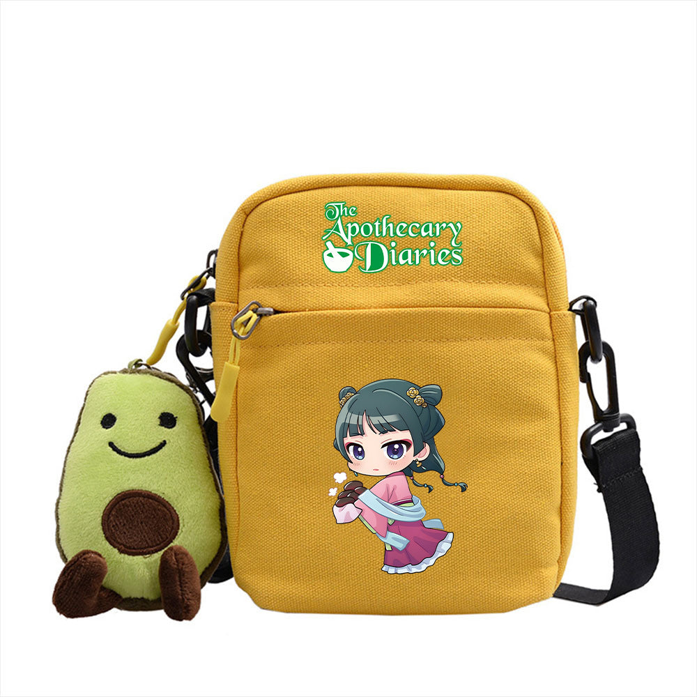 Versatile Anime Square Messenger Bag