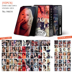 92PCS BP DEADLINE Photocard Stickers