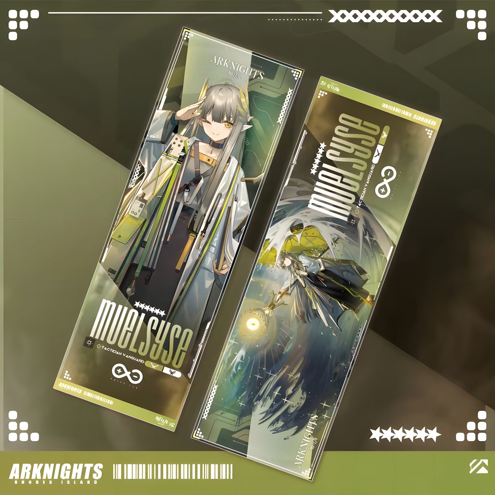 Game Laser Flash Ticket UV Nano Card