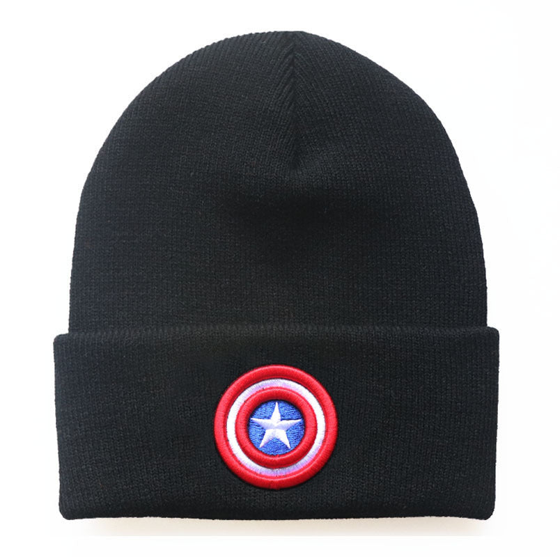 Cartoon Spider Embroidered Knitted Hat