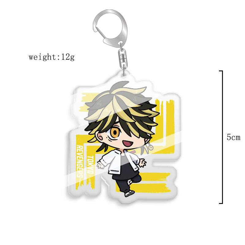 Manjiro Anime Keychain Pendant