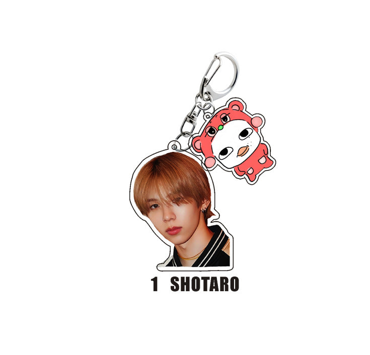 KPOP Boy Group Sohee Keychain Pendant