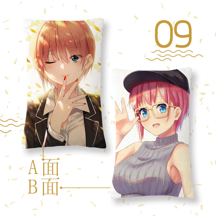 Anime Throw Pillow Cover