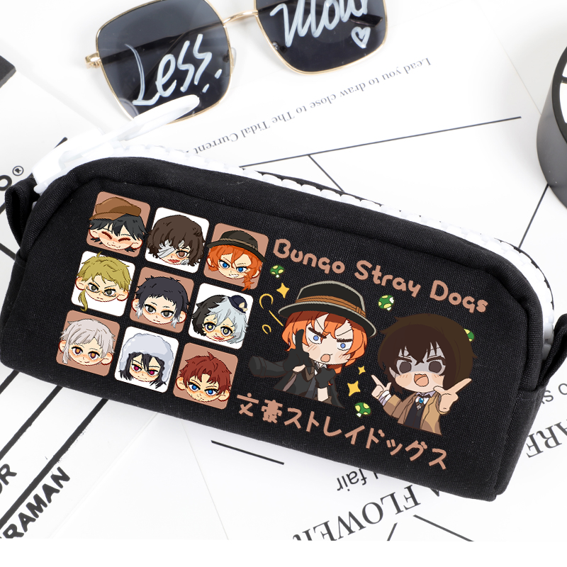 Anime Large Capacity Pencil Bag