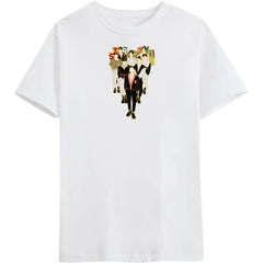 SKZ Logo Metal Badge Brooch T-shirt