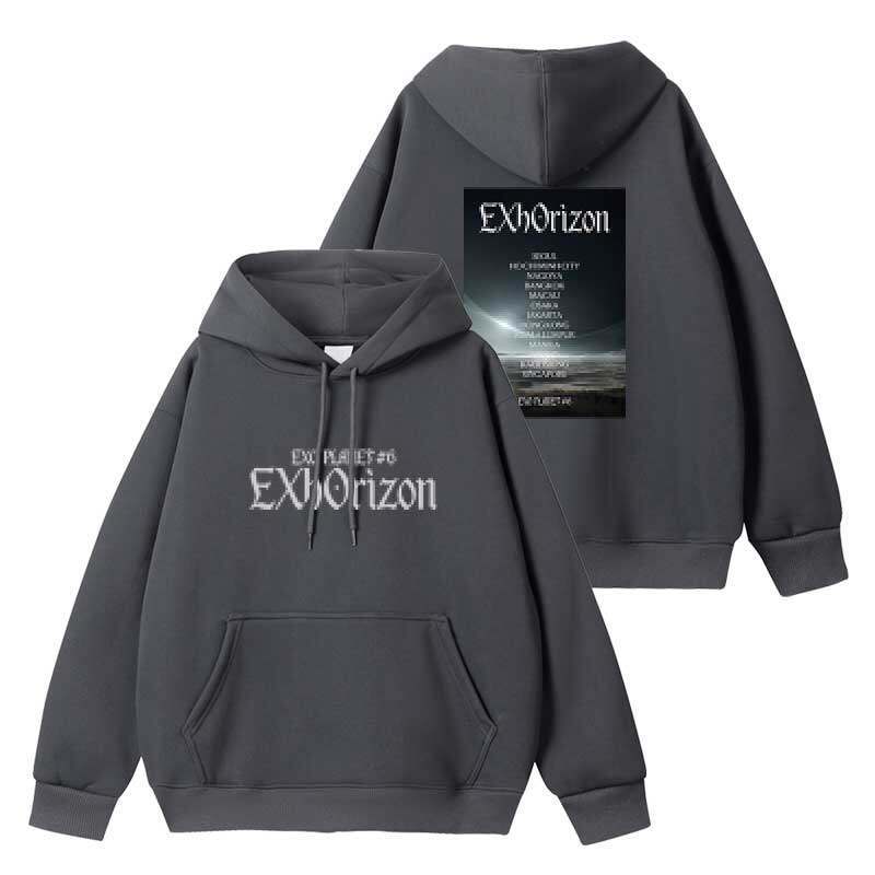 EXhOrizon Tour Zipper Hoodie Top