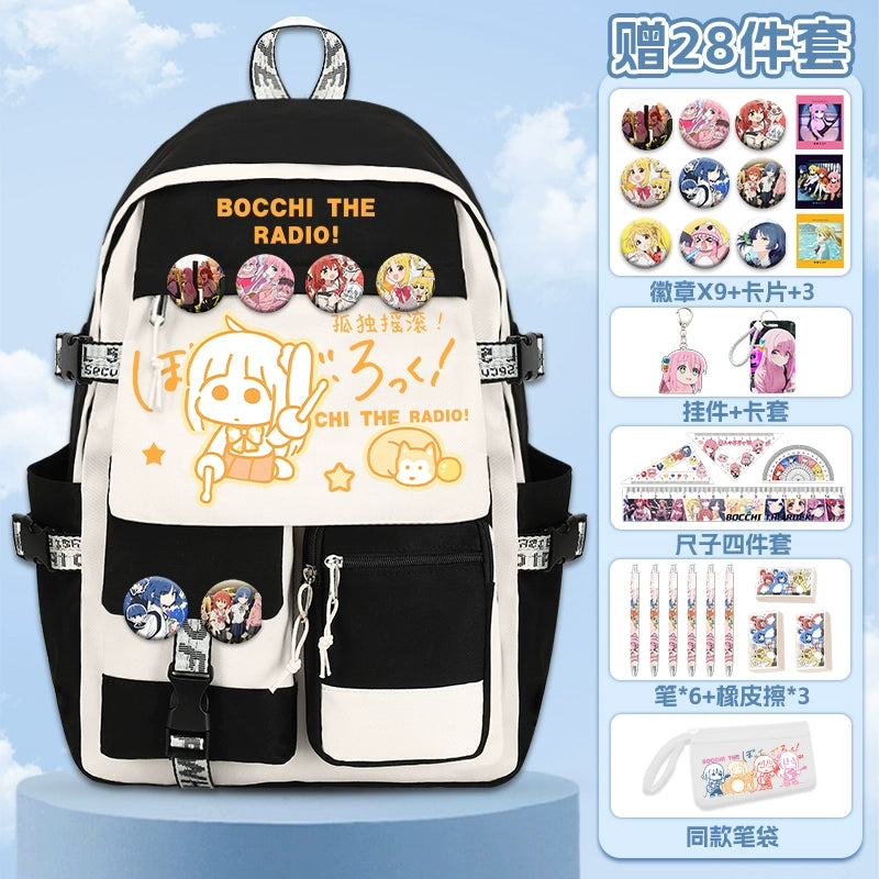 Large-capacity Anime Backpack Schoolbag