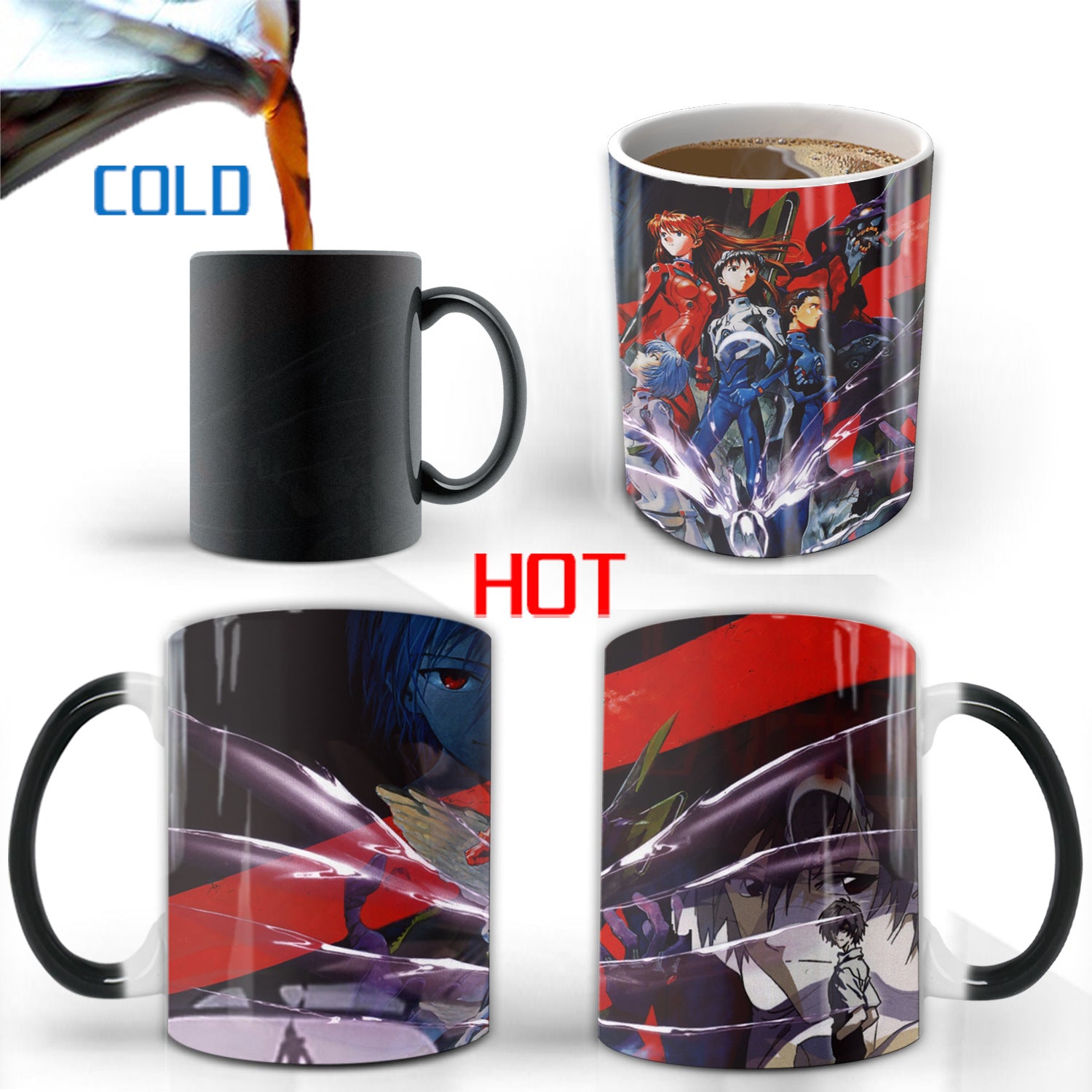 EVA Color Changing Ceramic Coffee Mug