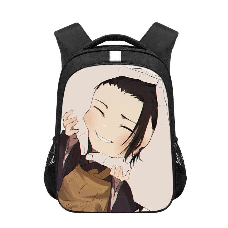 Cute Children's Anime Printed School Backpack