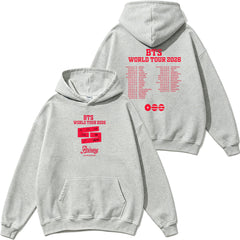 Unisex BANGTAN ARIRANG Tour Hoodie Top