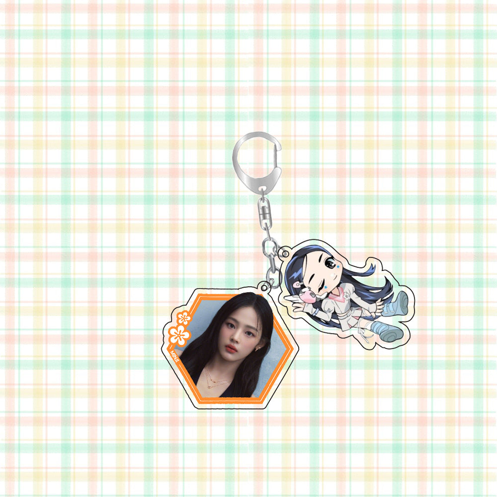 Hanni Key Chain NJZ DANIELLE HAERIN HANNI Keychain Bag Pendant – TTAesthetic