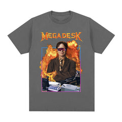 Dwight Schrute Megadesk Printed Tee