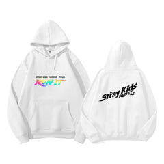 SKZ RUN IT Poster Print Casual Hoodie