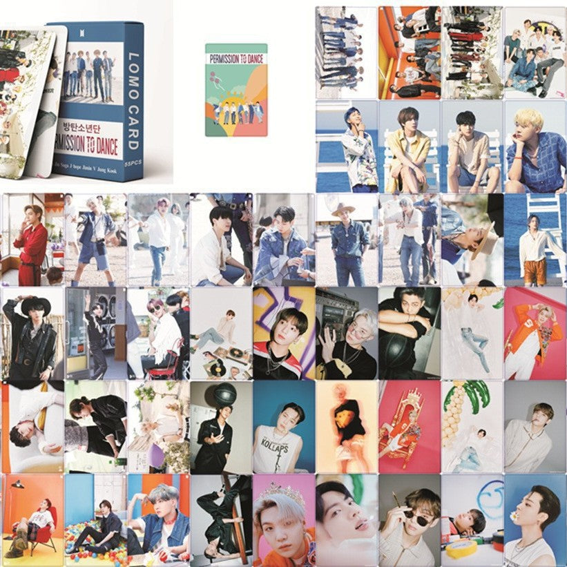 Kpop 55 Pcs LOMO Photocards