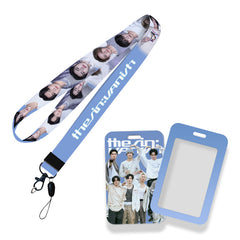 EN Acrylic Pendant Card Holder Lanyard