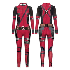 Deadpool and Wolverine Digital Print Cosplay Bodysuit