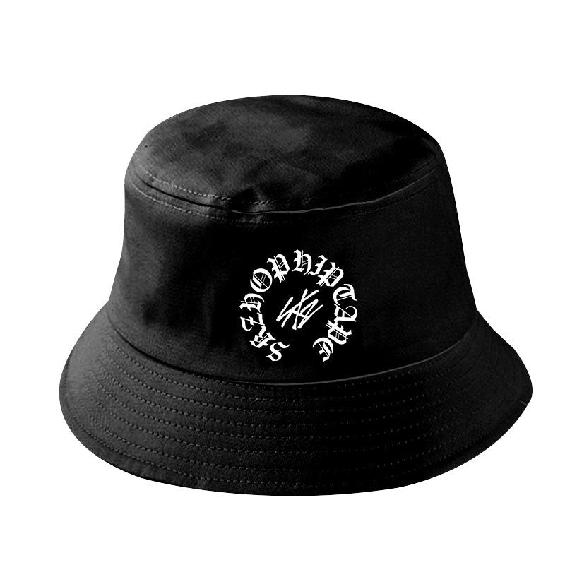 Kpop LOGO Printed Bucket Hat