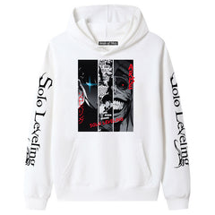 Unisex Manga Pattern Loose Hoodie