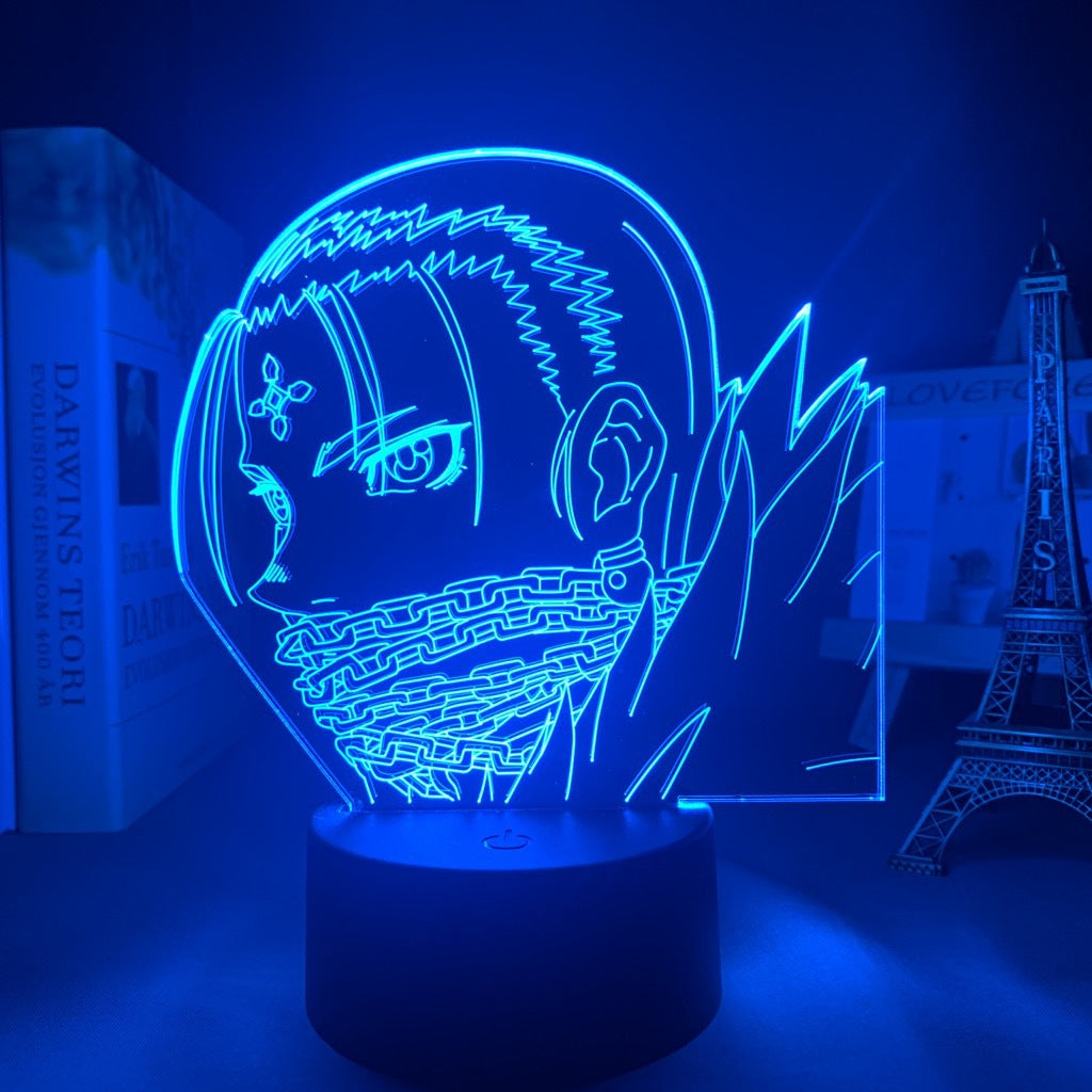 Colorful Anime Touch Remote Night Light