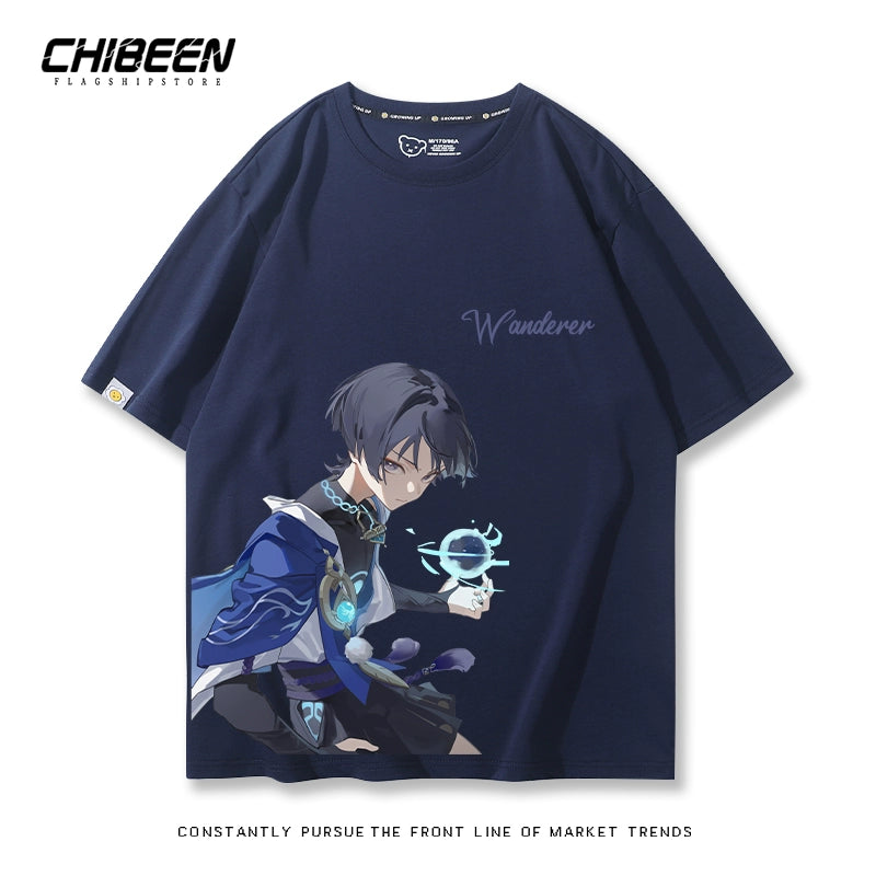 Casual Game Cotton Short Sleeve T-Shirt