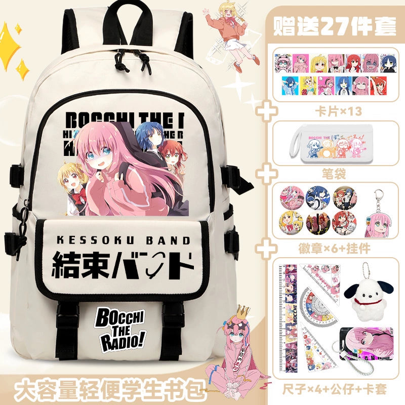 Large Capacity Waterproof Anime Backpack
