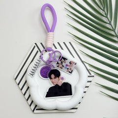 BANGTAN Acrylic Pendant Rope Keychain