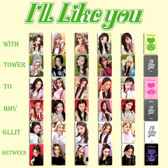 KPOP I'LL LIKE YOU Album Card