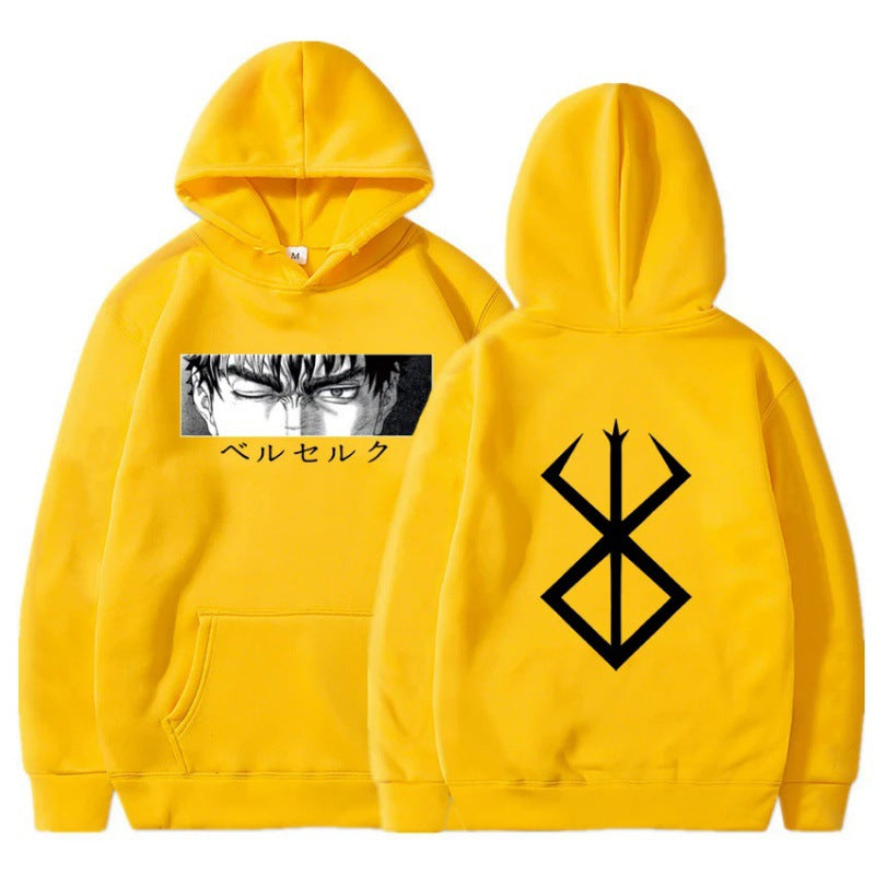 Unisex Guts Anime Manga Pullover Hoodie