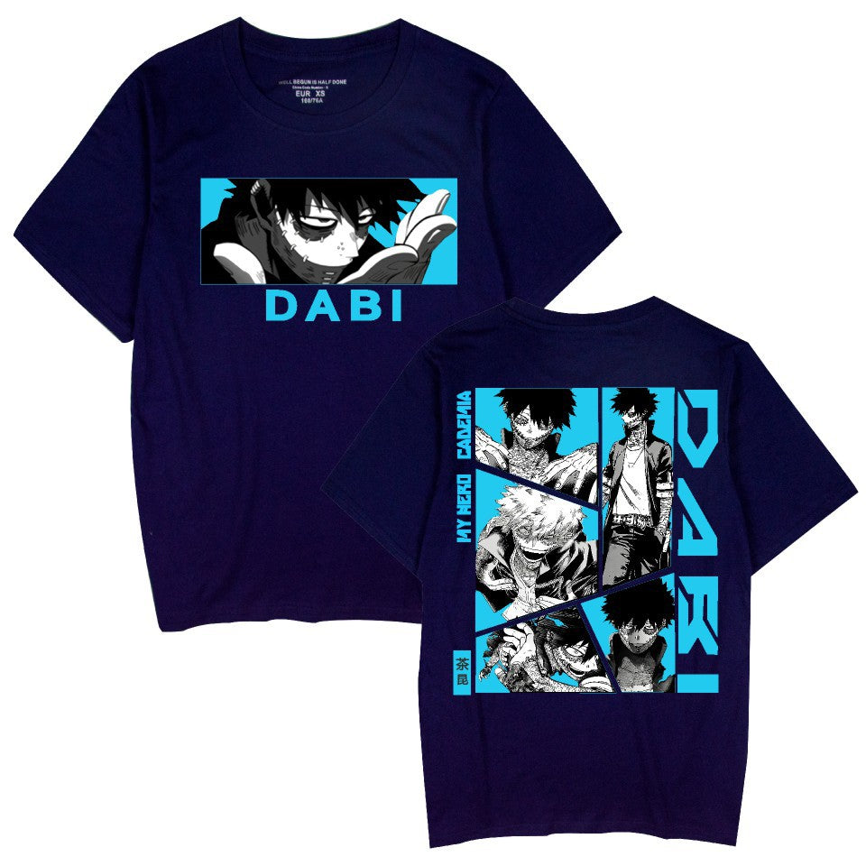 Unisex Trendy Dabi Pattern Loose T-shirt