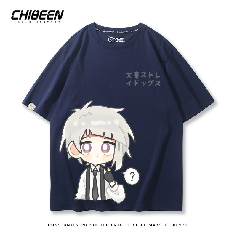 Casual Anime Summer Cotton T-Shirt