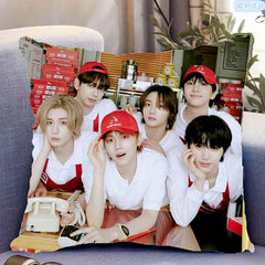 KPOP Poster Printed Double-sided Throw Pillow