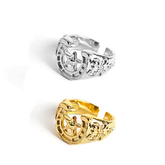 Anime Alloy Open Ring