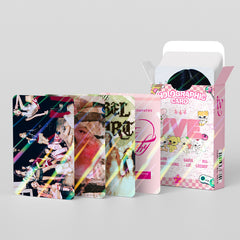 124 Laser KPOP Album LOMO Card Sticker