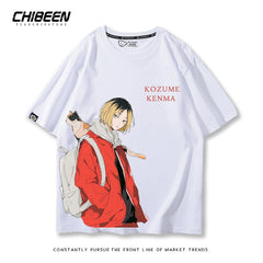 Kenma Graphic Print Short Sleeve T-Shirt