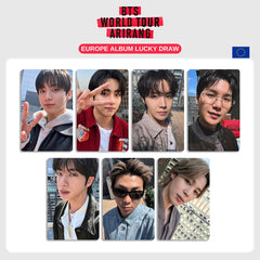 BANGTAN ARIRANG TOUR Europe Lucky Draw Photocard
