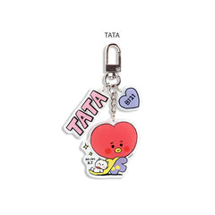 KPOP Cartoon Transparent Acrylic Keychain