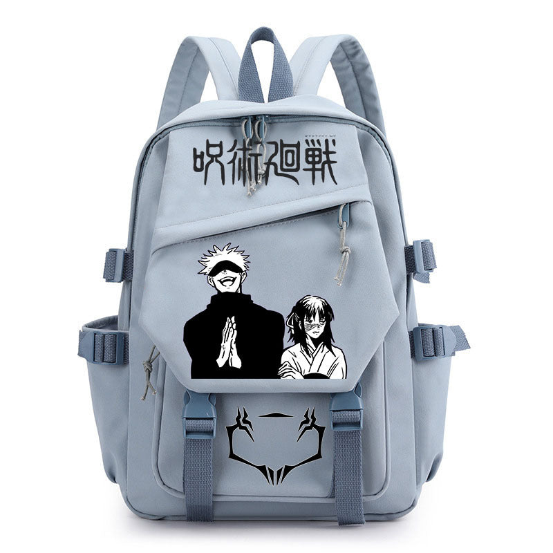 Casual Anime Pattern Printed Backpack