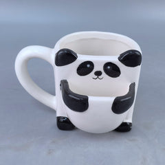 Creative Panda Shape Ceramic Cup