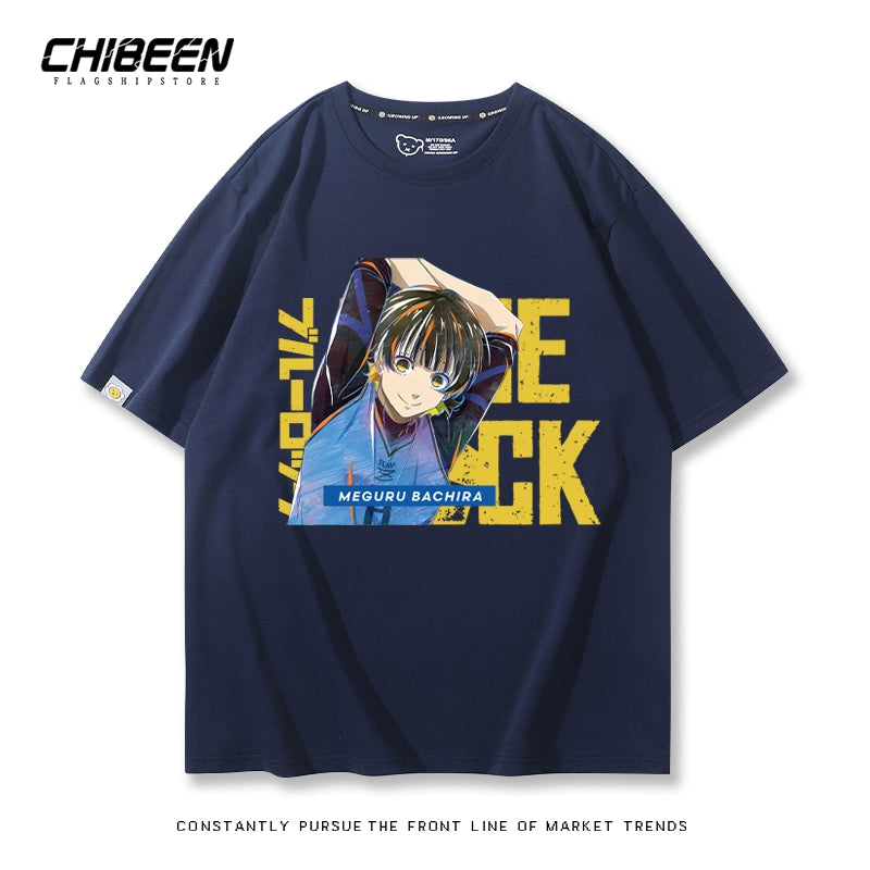 Casual Anime Short Sleeve Summer Cotton Tee