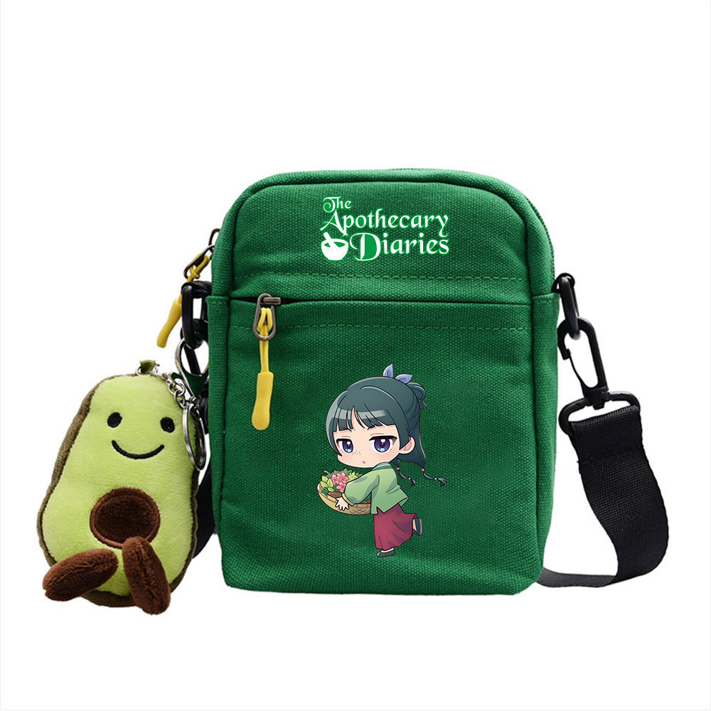 Versatile Anime Square Messenger Bag
