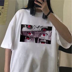 Casual Unisex Anime Printed Pullover Loose T-Shirt