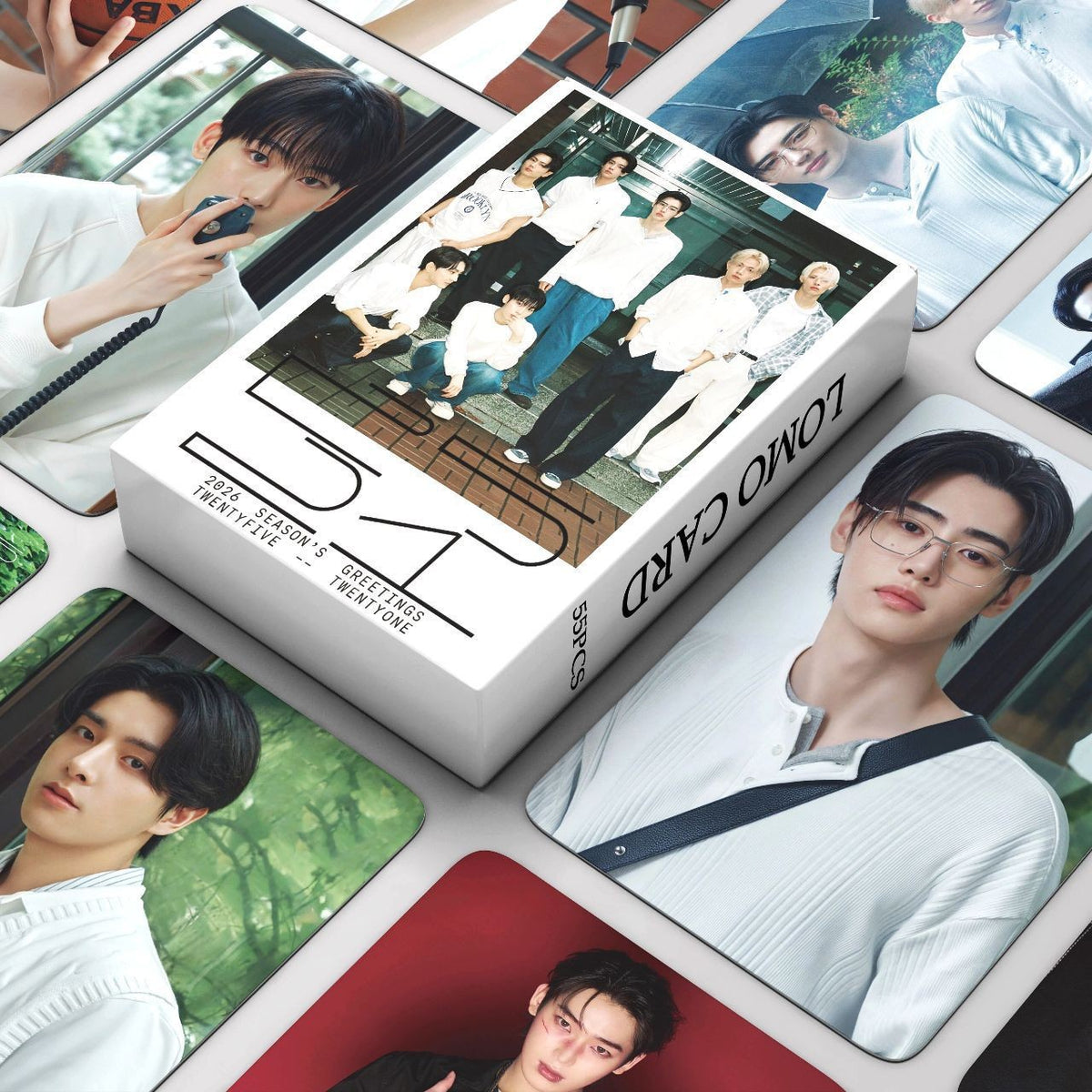 55PCS ENH 2026 SEASON'S GREETINGS Photocard