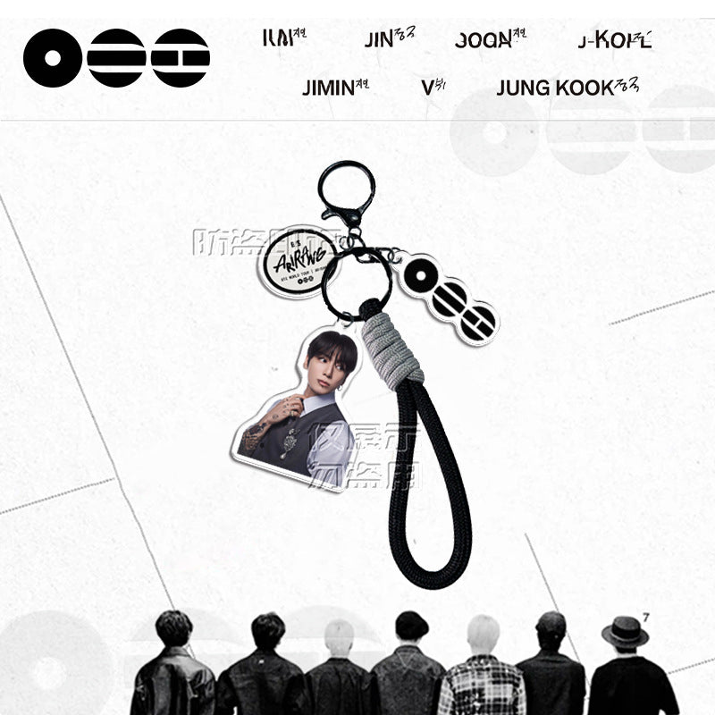 BTS "ARIRANG" Suit Ver Rope Keychain