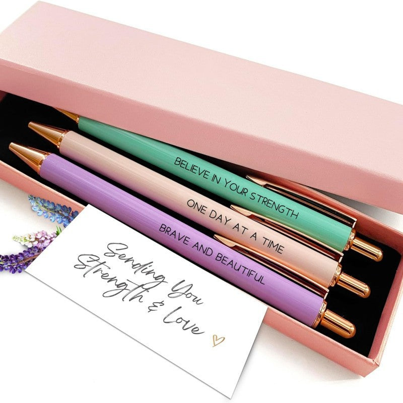 Inspiring 3 Press Pen Set Gift Box