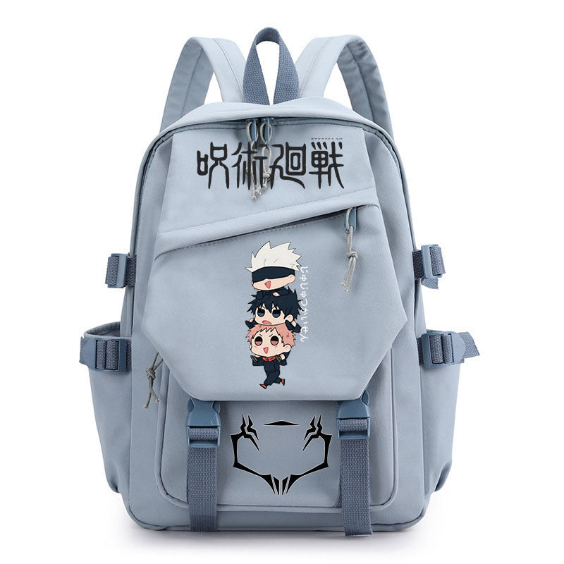 Casual Anime Pattern Printed Backpack