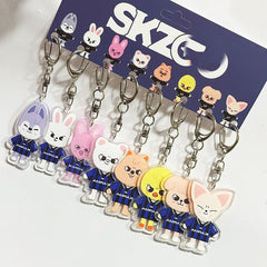 SKZ KARMA Acrylic Pendant Keyring Set
