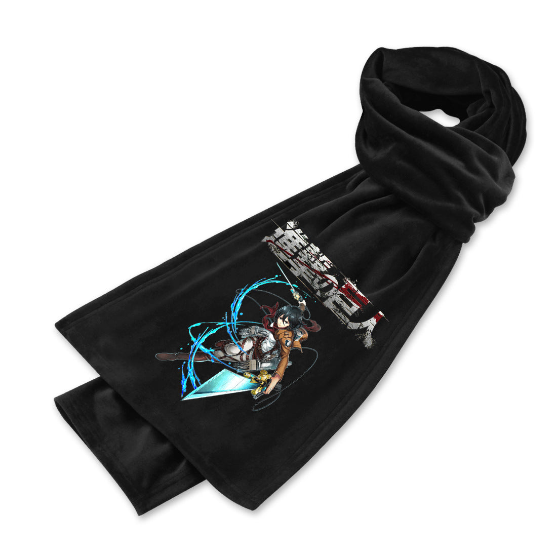 Chic Anime Wings of Freedom Warm Scarf