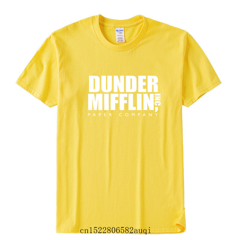 DUNDER logo Print Cotton T-Shirt