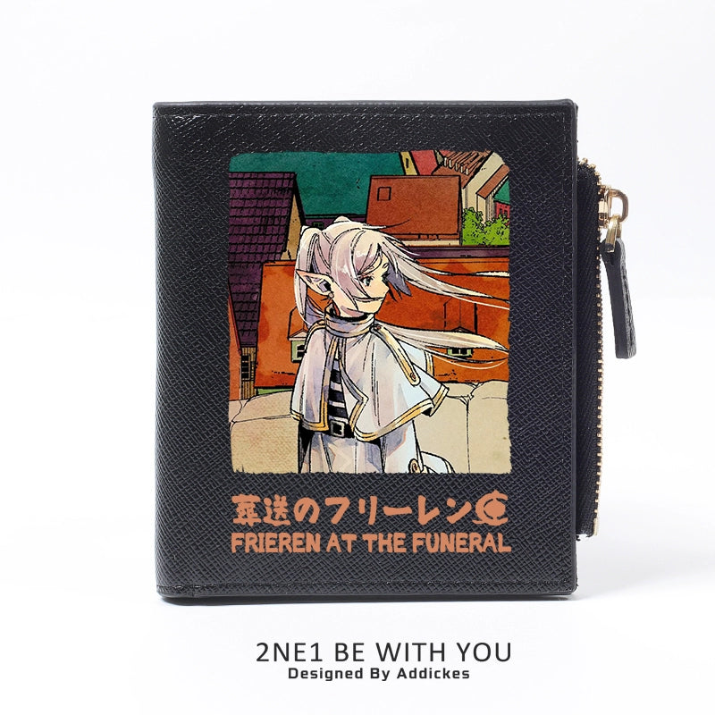Anime Short Zipper Wallet
